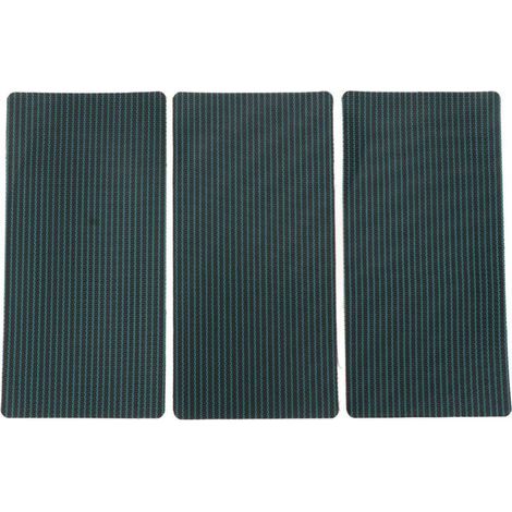 Kit de réparation pour piscine – 3 patchs auto-adhésifs en polypropylène vert, 10 x 20 cm, résistants à l’eau et aux UV (1/5)