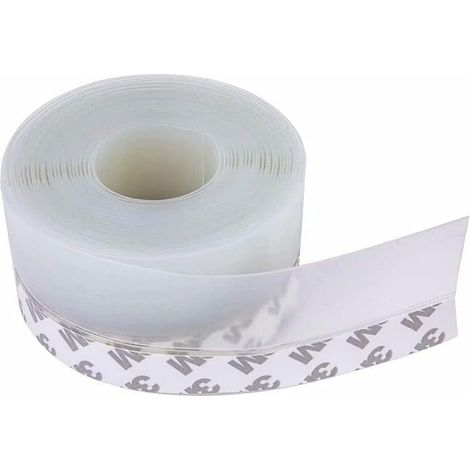 Joint d'étanchéité autocollant, 5 m/16 pi, pour joints de porte, fenêtres et portes, résistant aux intempéries et insonorisant (1/5)