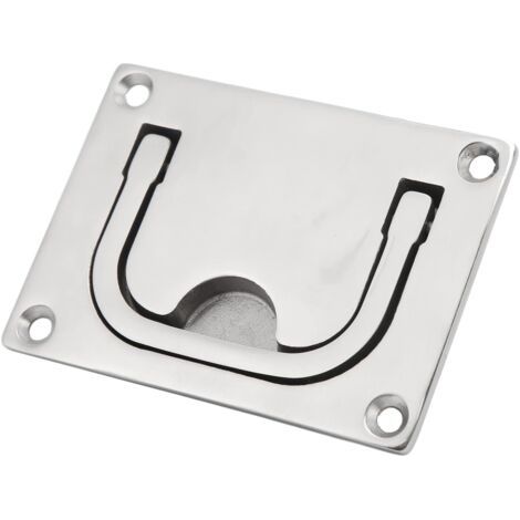 1 Poignée De Levage En Acier Inoxydable 316, Finition Miroir, Pour Trappe De Bateau Et Meuble