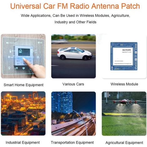 Antenne de voiture Antenne d'autoradio ANT‑309 Câble de 5 m pour antenne radio FM universelle pour auto antenne (1/4)