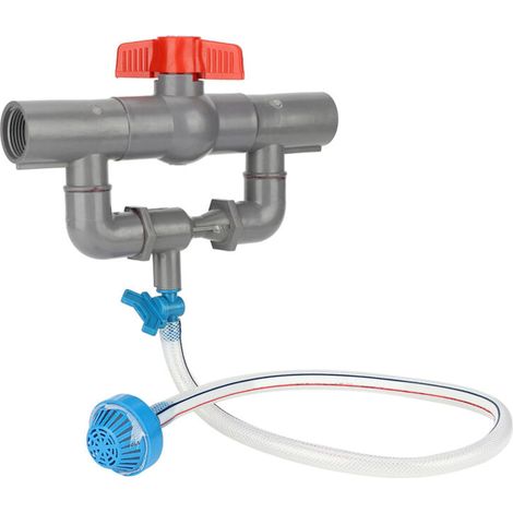 Système d'irrigation agricole avec valve G1 pour tuyau et engrais