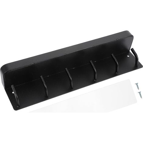 Perchero de pared sin taladrar, resistente al agua, para llaves, correo y objetos pequeños. (1/5)