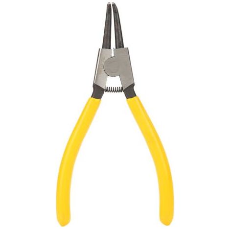 Pince à circlips courbée en acier inoxydable avec poignée de 17,8 cm (7 po) - Outil mécanique de retenue TU-175SB (1/5)