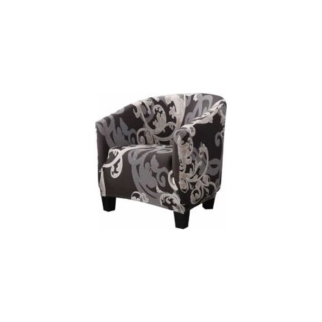 Copripoltrona convertibile, copripoltrona club, copripoltrona elasticizzato con stampe - Crezuo