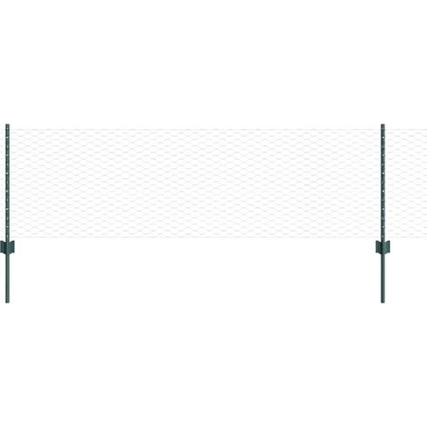 Maison Exclusive - Geschweißter Drahtzaun 25 x 0,6 m (B x H)
