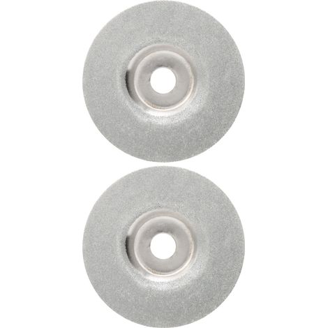 Lot de 2 meules diamantées 4 pouces pour verre, marbre et céramique - disques de coupe