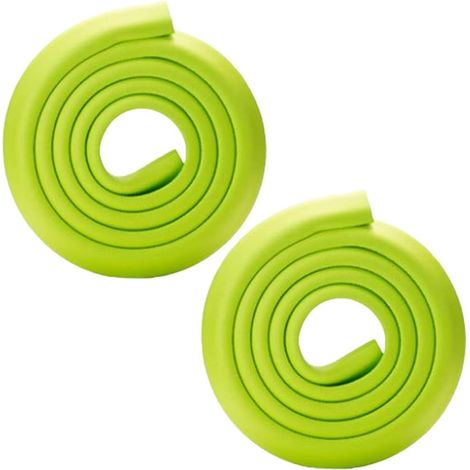 Kantenschutz-Set für Babys, 2 Meter, L-förmiger Schaumstoff, Glastischschoner, Kindersicherheit, 2 Stück (1/5)