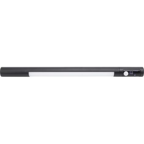 Éclairage LED magnétique noir sous meuble avec détecteur de mouvement, 3 températures de couleur, 4 niveaux de luminosité, rechargeable, batterie 2000 mAh, pour placard, cuisine ou dressing. (1/5)