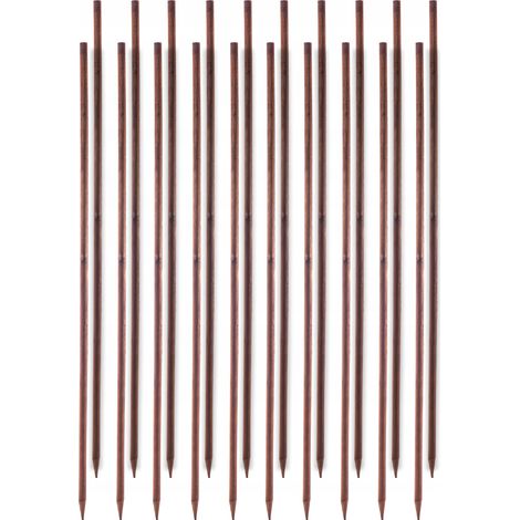 KADAX Rankhilfe aus Holz, imprägnierte Pflanzstäbe, Kletterpflanzen-Stab, 180cm