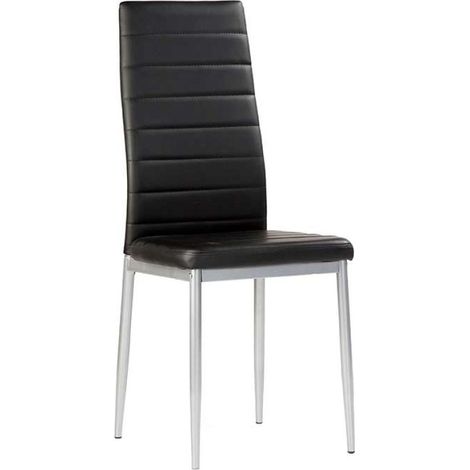 Pack 4 sillas Carmen en acabado negro 96 cm(alto)41 cm(ancho)52 cm(largo) (1/3)