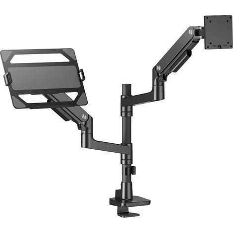[GEBRAUCHT] B-Ware Act Monitorarm Monitorhalterung Laptophalterung Gasdruck Technik Schwarz Metall