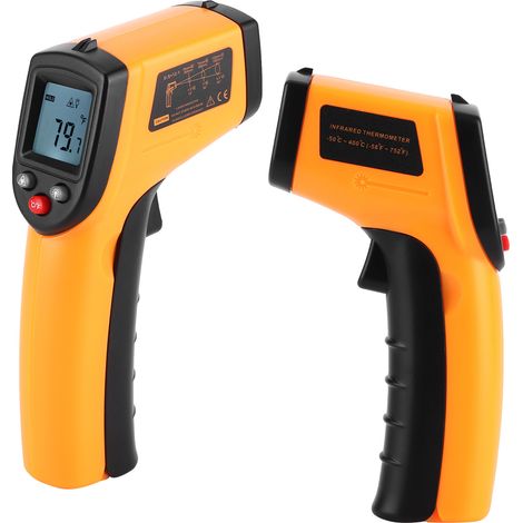 Thermomètre Laser Industriel GM320 - Mesure sans Contact de -50°C à 400°C (1/5)