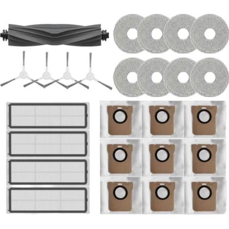 26 pièces accessoires pour Dreame L10S Ultra/S10 Pro, Xiaomi Robot Aspirateur X10 Plus YYV (1/4)