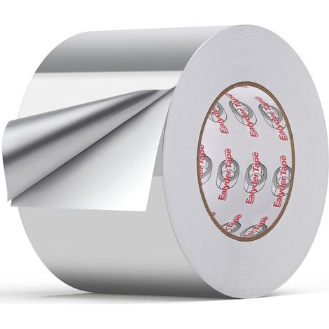 Ruban Aluminium 100mmx59m Résistant Chaleur Imperméable Ventilation (1/5)