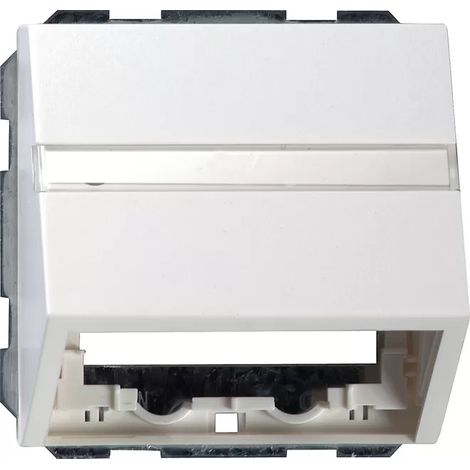 Gira Datenhaube Tragring + BSF System 55 Reinweiß m [087027], 0870 27 (1/2)