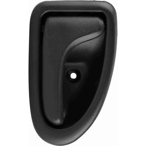 Poignée intérieure de porte pour Renault CLIO II MEGANE I SCENIC I TRAFIC - Cache-cuvette en ABS noir OE 7700353282 - Qualité premium, adhésif (1/5)