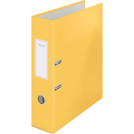 Cartellina Leitz 10610019 in cartoncino A4 gialla (1/5)