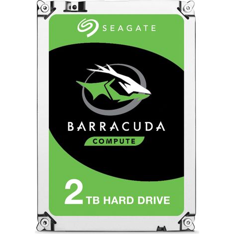 Seagate Hard Disk Interno BarraCuda 2 TB 3.5” Interfaccia Sata III 6 Gb / s 7200 Rpm Buffer 256 MB
