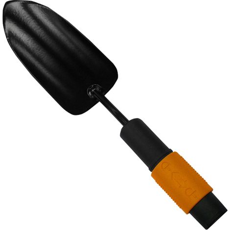 Fiskars QuikFit 1000730 - Trapiantatore 31,5 cm in Acciaio al Boro Nero/Arancione (1/5)