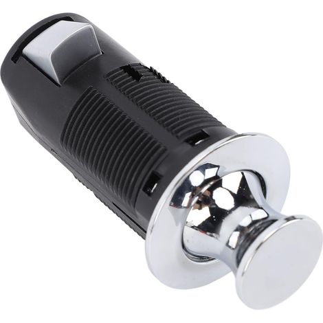Serrure D'armoire à Bouton Poussoir, Loquet de Placard élégant sans clé pour Camping-car, Yacht, Camping-car (Chrome) (1/5)