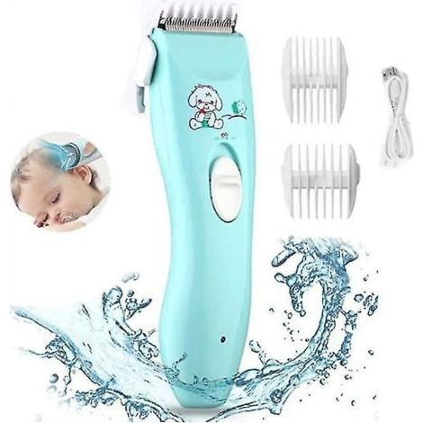 Tondeuse à cheveux pour bébé, tondeuse à cheveux pour enfant en céramique, tondeuse à cheveux électrique (1/3)