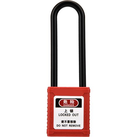 Cadenas de sécurité industriel pour poutre isolée longue, cadenas de consignation et d'isolement