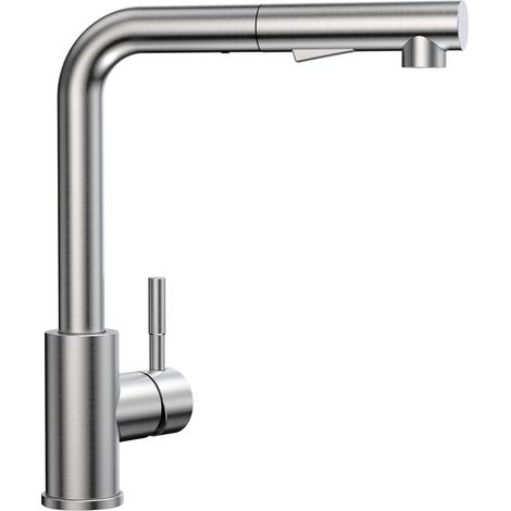 Robinet Cuisine Douchette avec Modes de Pulvérisation Mitigeur Extractible Rotatif à Froid & Chaud Disponible 2 360° (1/4)