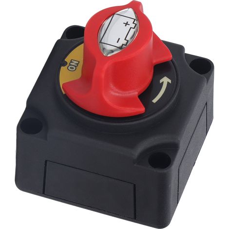 Coupe-circuit à batterie, interrupteur de déconnexion haute intensité, disjoncteur de puissance pour véhicule, protection électrique robuste (1/5)