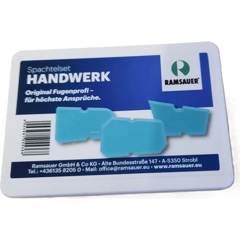 Ramsauer 3er Spachtelset Fugenprofi Handwerk Fugenspachtel Dichtstoff (1/5)