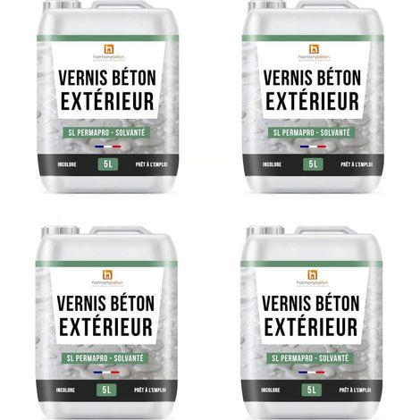 Vernis méthacrylate - SL PermaPro® - 4 x 5L - Harmony Béton