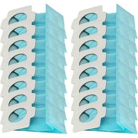 Lot de 16 sacs à poussière de rechange pour aspirateur Makita CL102, CL104, CL107 et CL182 (référence A-48511) (1/5)