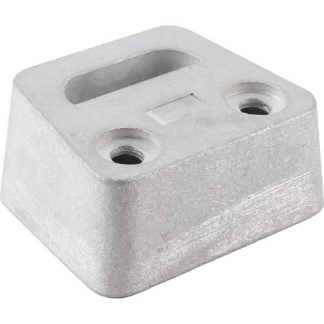 Anode 3586461 en alliage d'aluminium pur pour moteur hors-bord, accessoire de remplacement, trou de fixation par vis de 10 mm (1/5)