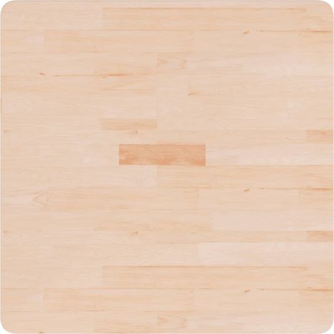 Dessus de table  Dessus de bureau  Plateau de table carré 70x70x2,5 cm Bois chêne massif non traité