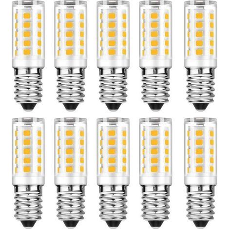 [JAMAIS UTILISÉ] Lot de 10 Ampoule LED E14 - Blanc Chaud 3000K - 5W Equivaut à Ampoule Incandescente 50W - 500LM Non-Dimmable.. (1/4)