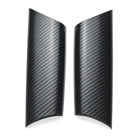 (Motif fibre de carbone) Poignée de porte intérieure Black Jack pour Mini Cooper S JCW Clubman R55 R56 R58 R59 - Accessoires de style et pièces de modification (1/4)