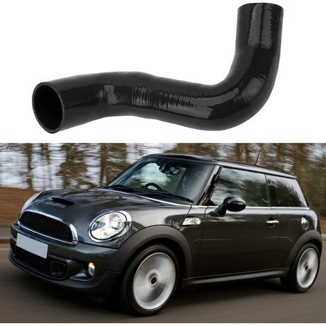 Modifikation für Mini Cooper S R56 1.6L N14 N18 (2007-2013): Entfernung des Geräuschgenerators mittels eines schwarzen Silikonschlauchs. (1/5)