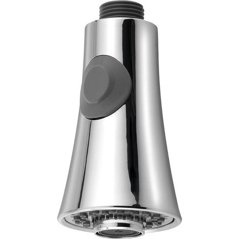 Douchette extractible pour mitigeur d'évier de cuisine 1/2", 2 modes, chrome (1/3)
