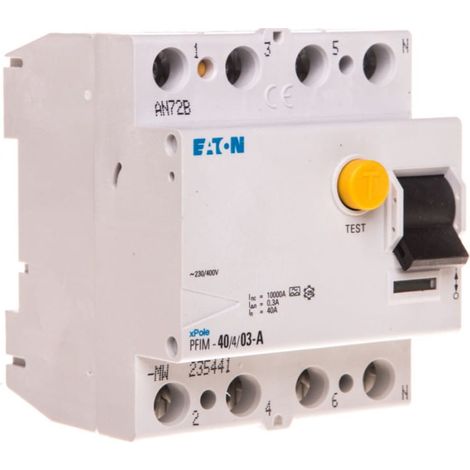 4P 40A 0,3A Differenzial-Leistungsschalter Typ A PFIM-40/4/03-A-MW 235441