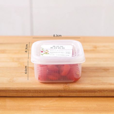 Boîte De Rangement Réfrigérateur - Boîte De Conservation Fraîcheur - Pour Fruits Légumes Charcuterie - Transparente Lavable Au Lave-vaisselle - 1 Pièce (1/3)