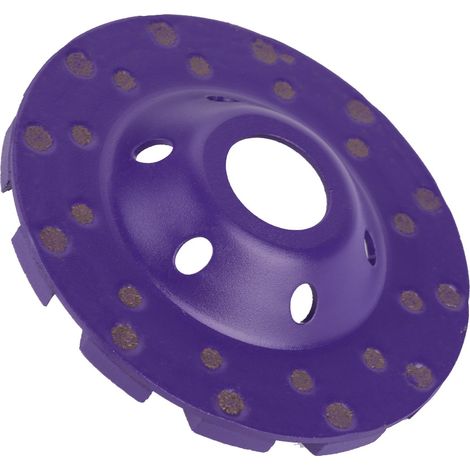100 mm x 5 mm Diamantschleifscheibe für Betonbecher und -formen (1/5)