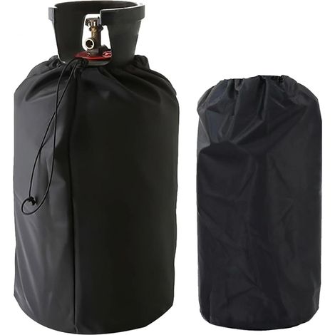 Housse de Protection pour Bouteille de Gaz, Réservoir de Propane Imperméable pour Jardin, Maison, Barbecue (1/5)