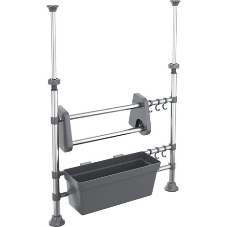Organisateur de cuisine réglable Aluminium (1/5)