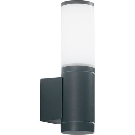 "Applique LED da esterno DISCOVERY cilindrica antracite 13W 4000K (luce naturale)" (1/3)