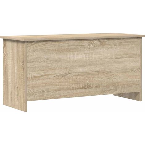 Baúl de almacenamiento Roble Sonoma 100 x 40 x 50 cm vidaXL
