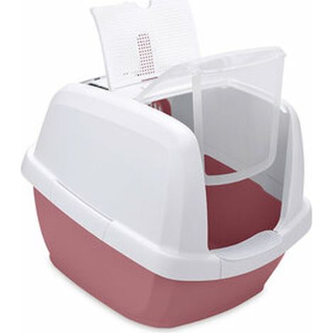 Lettiera per Gatti IMAC MADDY 62 x 49,5 x 47,5 cm Rosa Plastica (1/2)