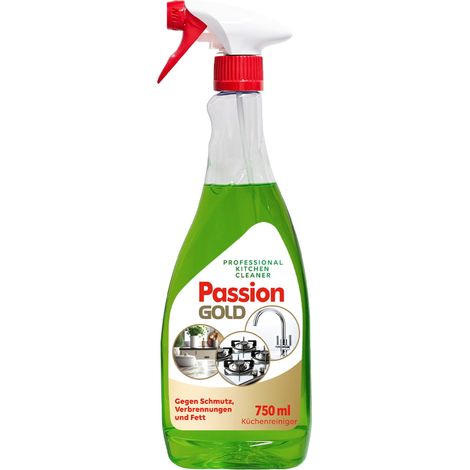 PASSION GOLD Nettoyant cuisine professionnel en spray 750 ml