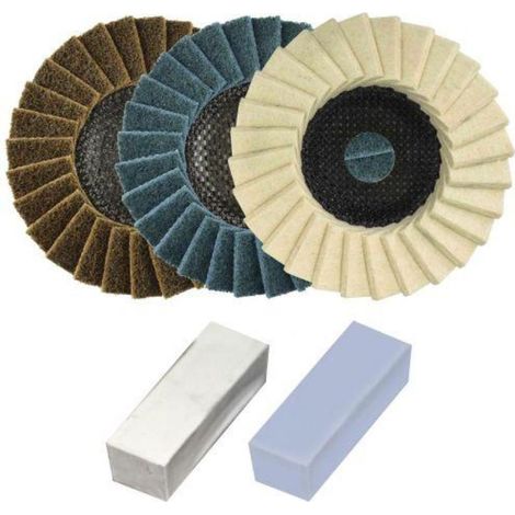 OSBORN osborn-6900040100-set pulido y abrillantado 115 , osborn-6900040100-set pulido y abrillantado 115