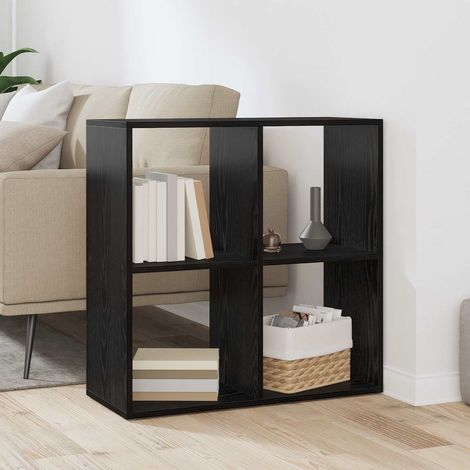 vidaXL Bibliothèque 4 niveaux 69,5 x 29 x 69,5 cm Bois d'ingénierie (1/5)