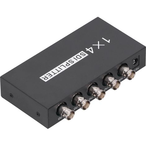 Répartiteur SDI 100240V F214 1x4 1 entrée 4 sorties Compatible SD/HD/3GSDI Répéteur Extender (Prix UE) (1/5)