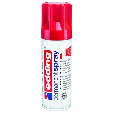 SPRAY ROJO TRÁFICO BRILLO. EDDING 5200-952